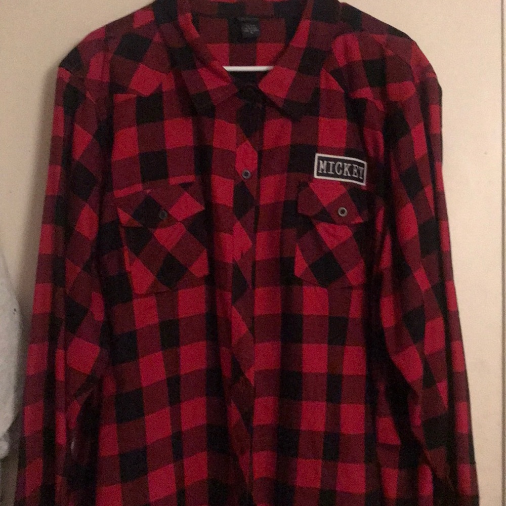 Mickey Mouse flannel